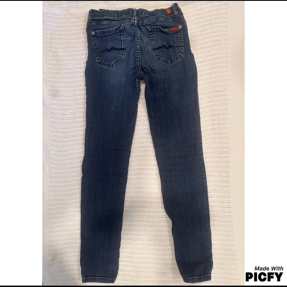 7 For All Mankind Skinny Jeans Big Kid 12